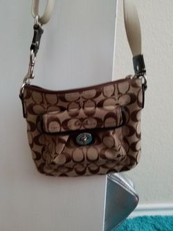 Authentic coach crossbody