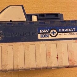 Sun Joe/Snow Joe 24v Battery 