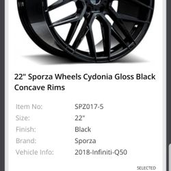 Sporza wheels 5×108