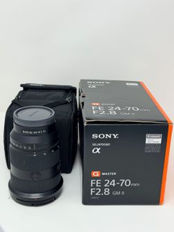 Sony FE 24-70mm F2.8 GM II Lens SEL2470GM2 - Excellent Condition