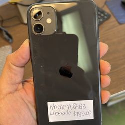 iPhone 11 64GB NO SIM CARD RESTRICTION/LIBERADO PARA CUALQUIER COMPAÑÍA  ready for new owner, has been reset to factory settings.  No iCloud account, 