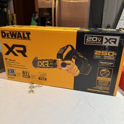 Dewalt XR 8” Pruning Chainsaw 
