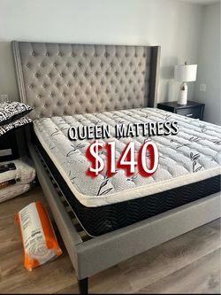 NEW QUEEN MATTRESS ONLY $140