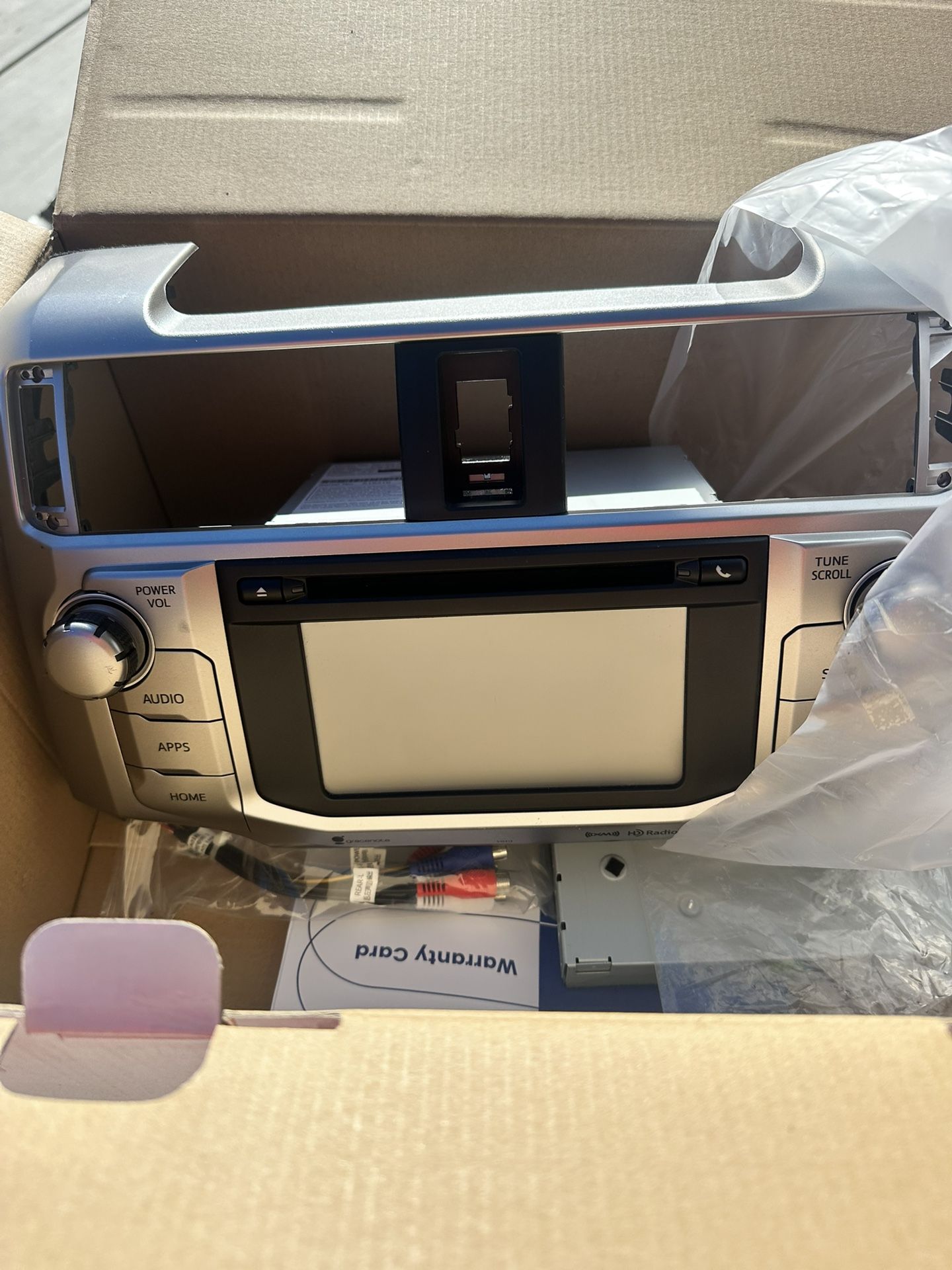 2019 4Runner OEM Radio