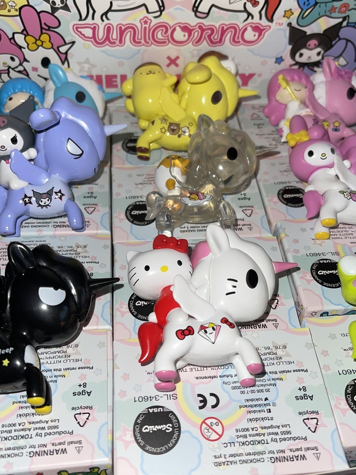 Tokidoki Unicorno Hello Kitty Chaser And Friends