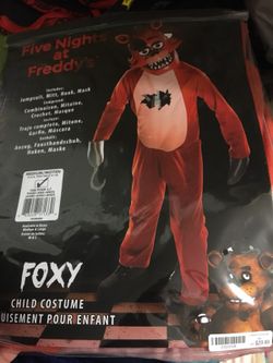 Foxy costume from five nights at Freddy’s