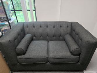 Used Gray Loveseat