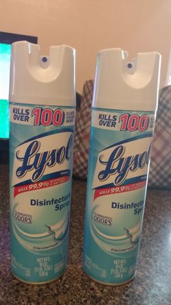 Lysol 19oz 2 for $20