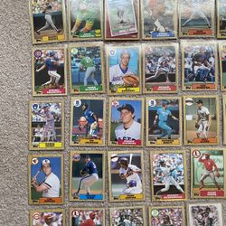1987 Topps Card Lot