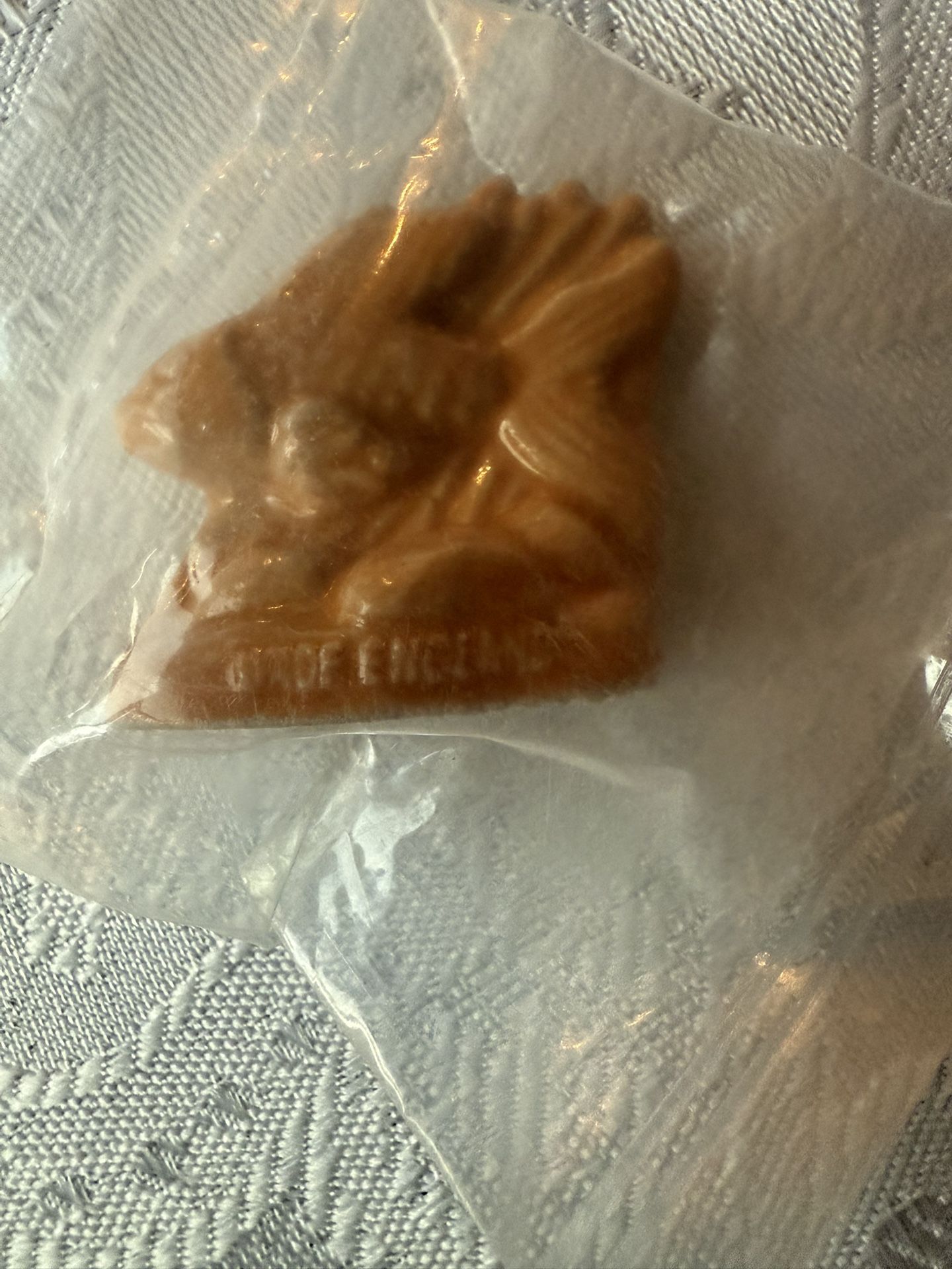 Valentine’s Day! Wade Whimsies figurine from the Red Rose Tea Pet Shop Series, a goldfish. This miniature porcelain figurine is a collectible item. It