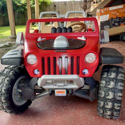 Ride-on Jeep Car