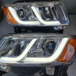 14-16 Jeep Grand Cherokee Projector Headlights Luces Faros Micas Calaveras