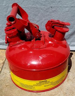 Justrite Type II AccuFlow Safety Can