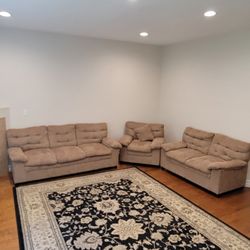 Couch Sofa Loveseat 3 Set 