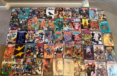 Lot of DC and Marvel Comic Books - 55 issues