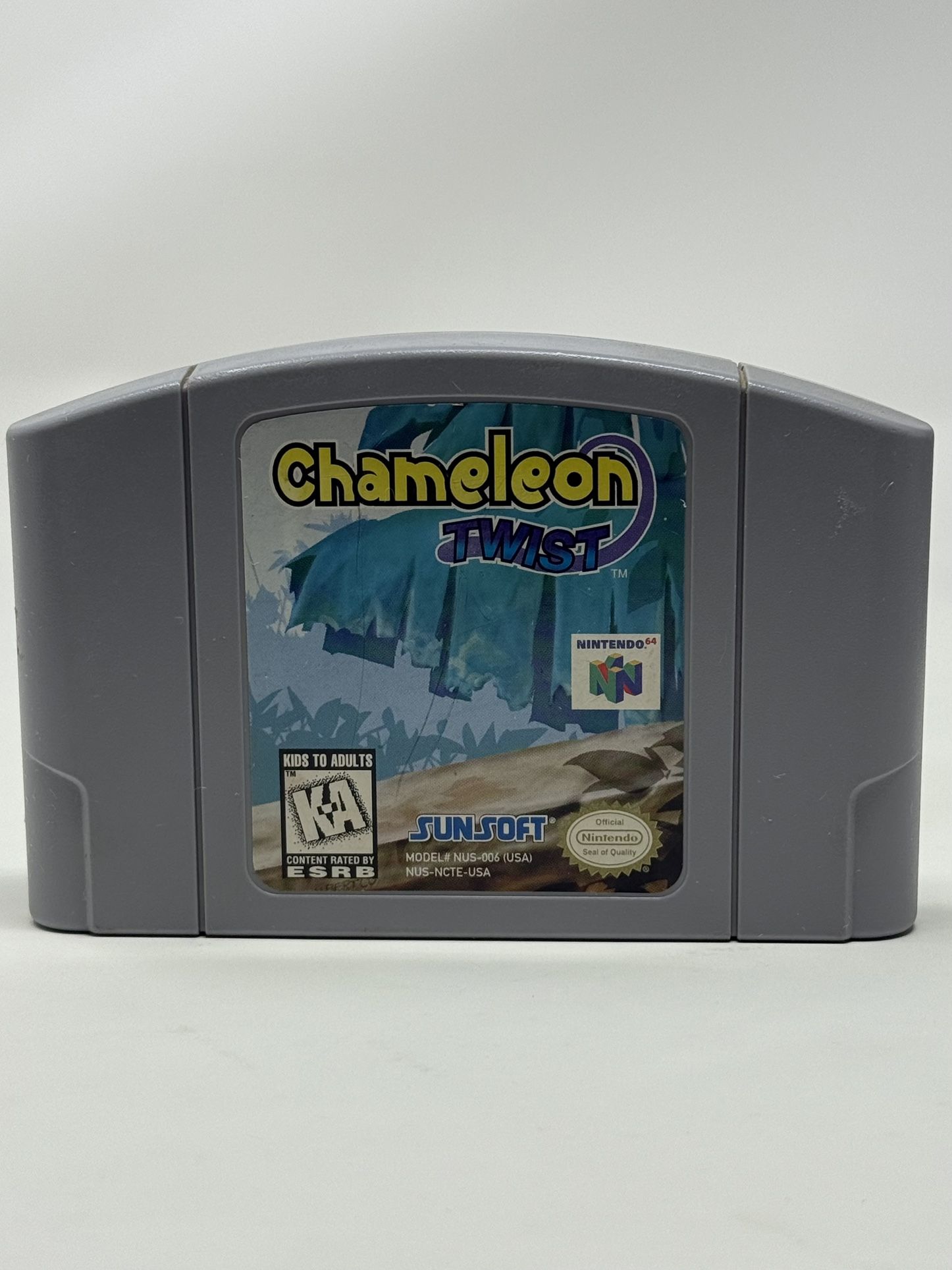 Chameleon Twist Nintendo 64 N64 Authentic