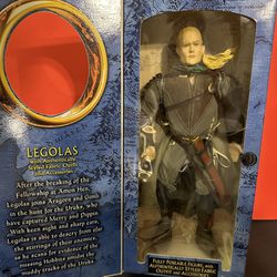 Legolas Lord Of The Rings Doll Figure 