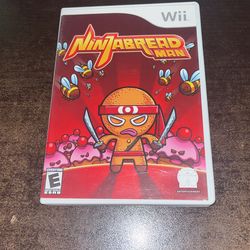 Ninjabread Man (Nintendo Wii Wii U) Complete With Manual - Great Shape