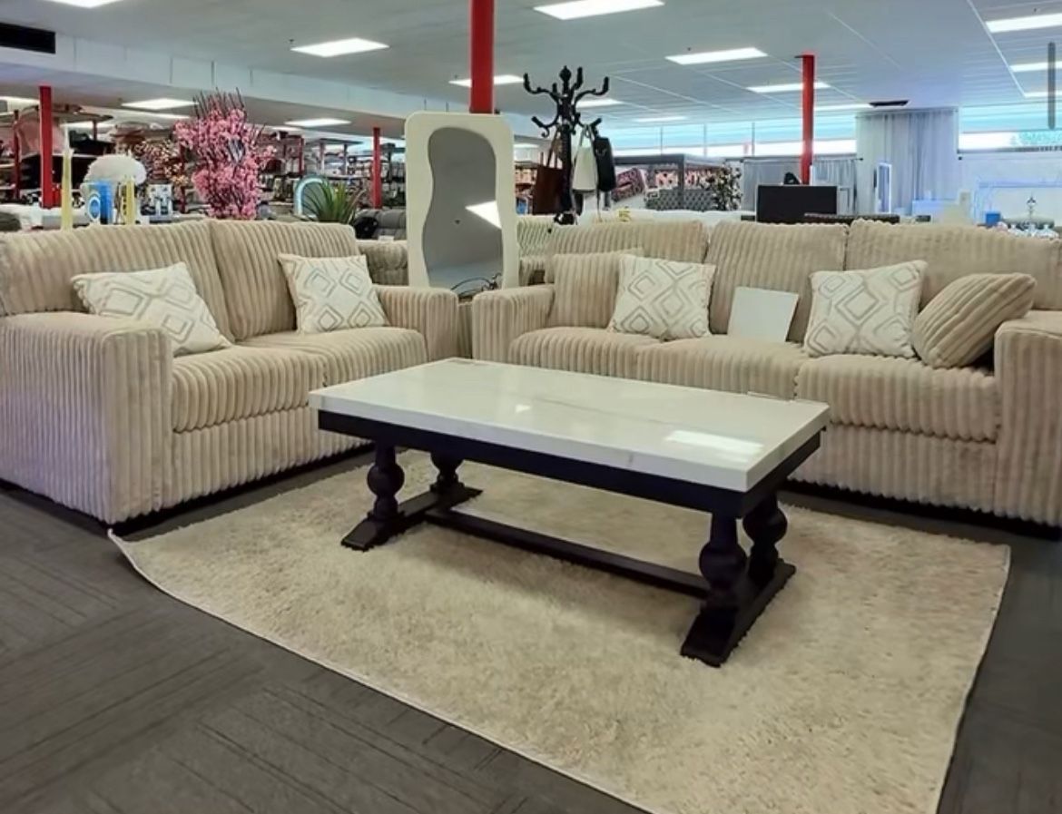 Livingroom Set , 2 Pcs Set , Loveseats, Sectionals