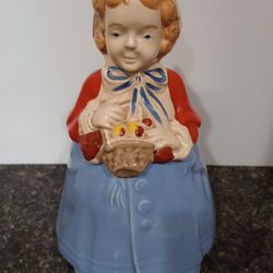 Vintage Little Red Riding Hood Cooking Jar 