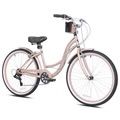 Kent 26″ Bayside Cruiser Bicycle, Fits Rider: 5’2″-5’10”, Rose Gold, Adult,