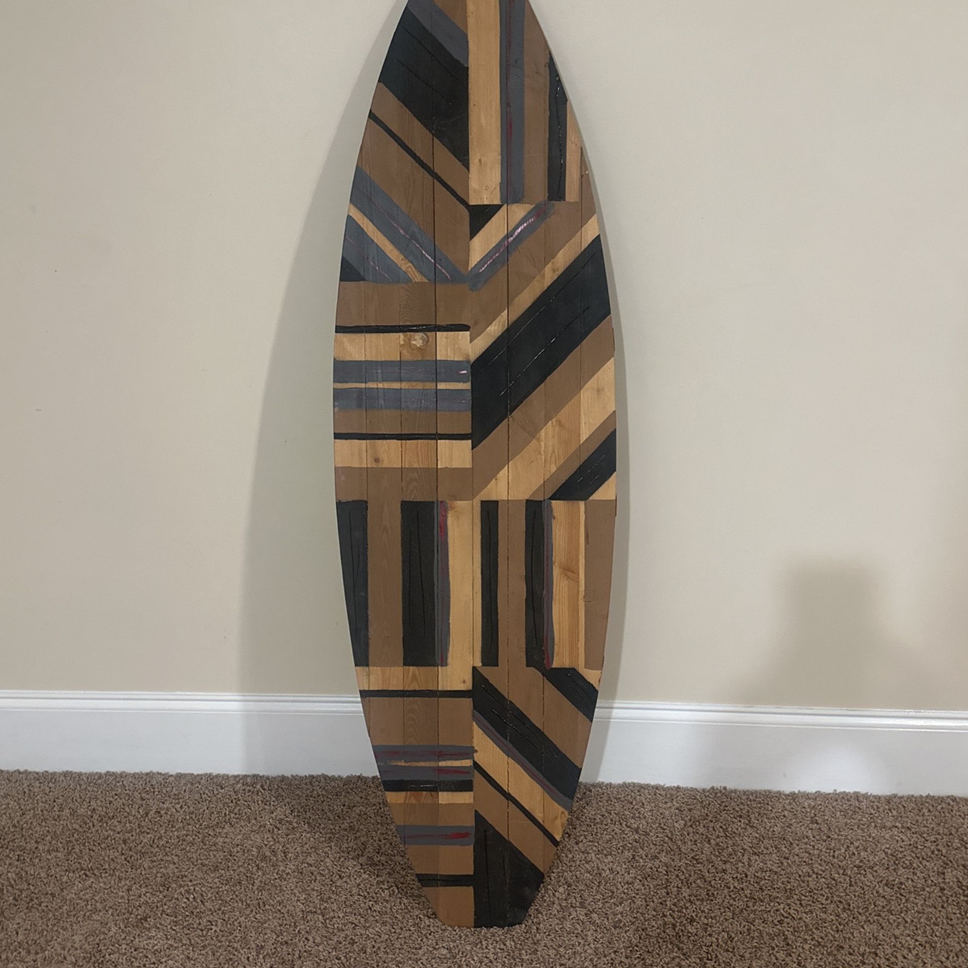Wood Surf Board
