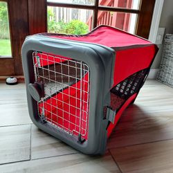 Foldable And Collapsible Dog Crate