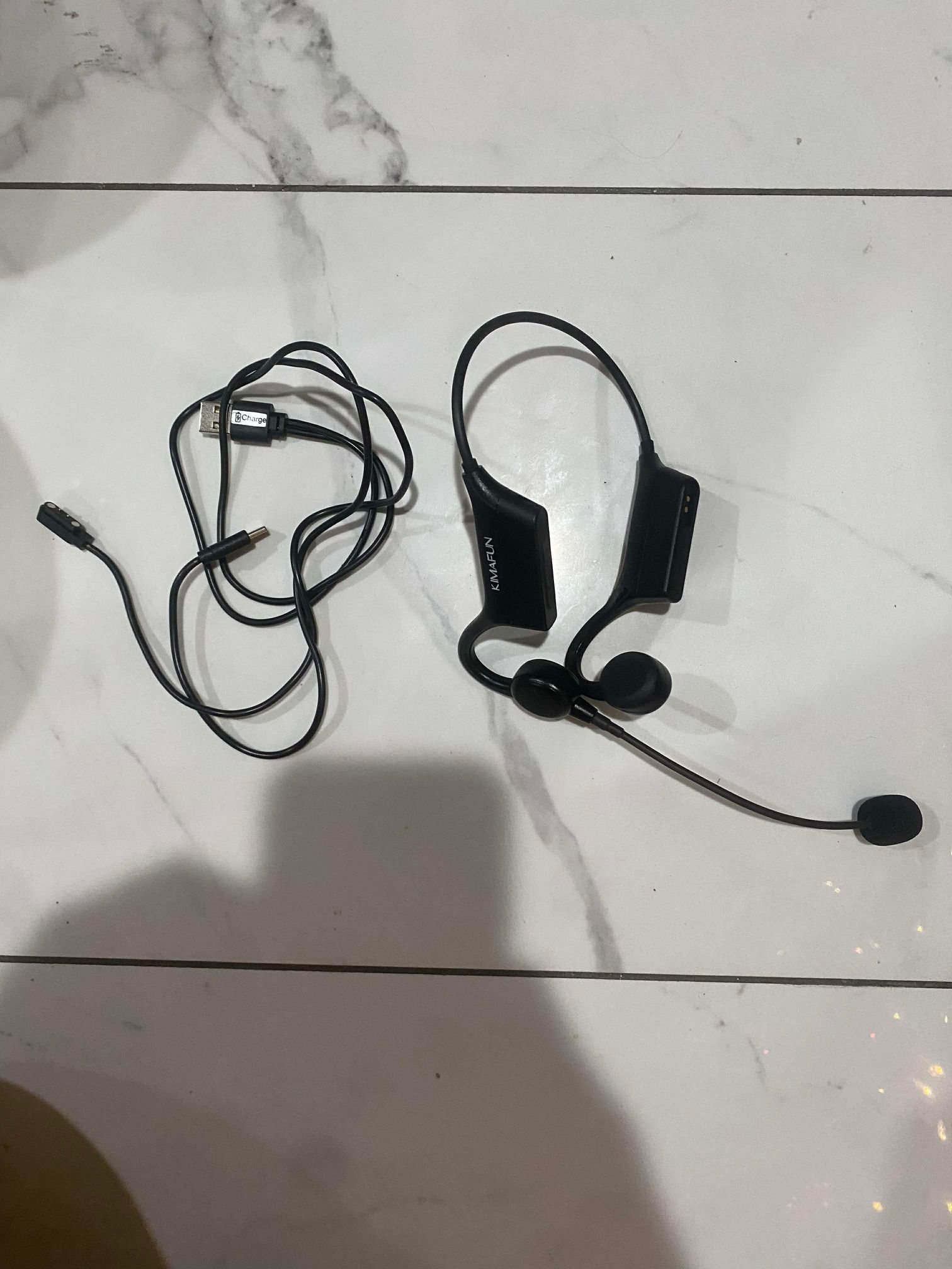 KIMAFUN Wireless Waterproof Microphone Fitness Headset Mic (KM-GWP91–1)