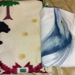 3 nature throw blankets