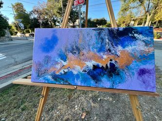Abstract Acrylic Art