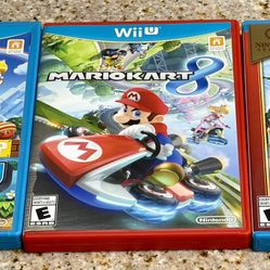 Lot of 3 Nintendo Wii U Games!