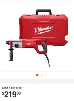 Milwaukee hammer drill
