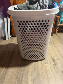 Bin of women’s clothing
