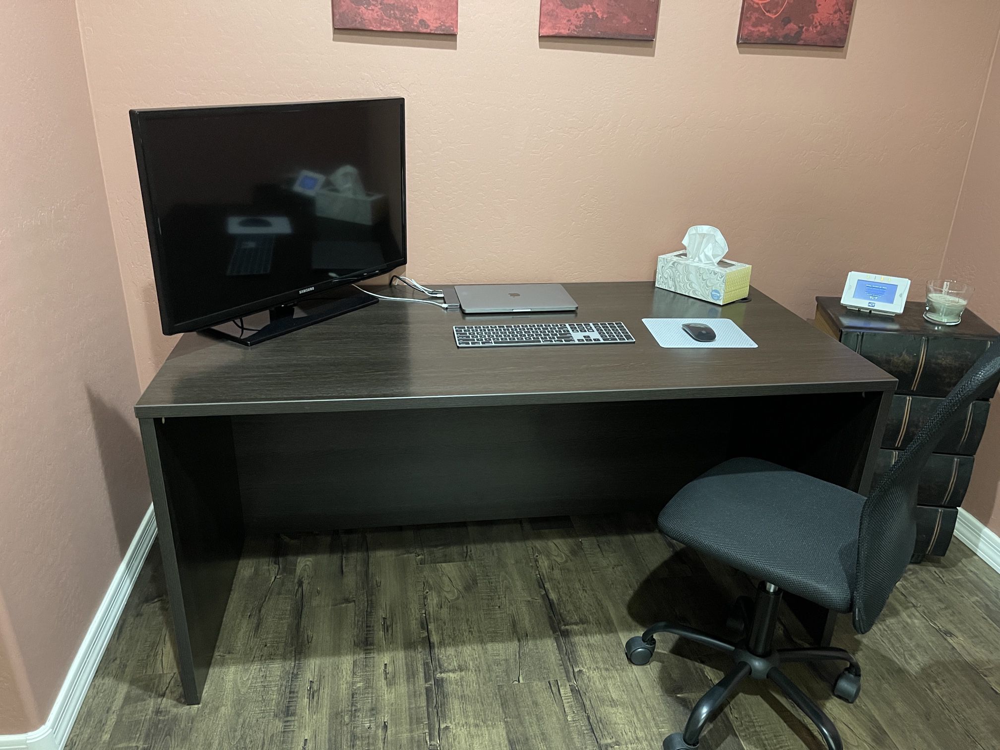 Office Desk …$80 Or Best Offer….5 ft long by 30 inch wide by 28.5 tall