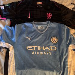 Manchester City & Chelsea FC Jersey 