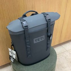 YETI HOPPER M12 BACKPACK COOLER CHARCOAL.