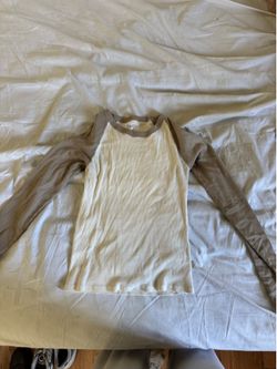 Cute brandy two toned long sleeve
