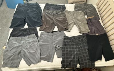 Size 34 Men’s Shorts - Hang Ten, O’Neill, Lee, Union Bay, Weatherproof