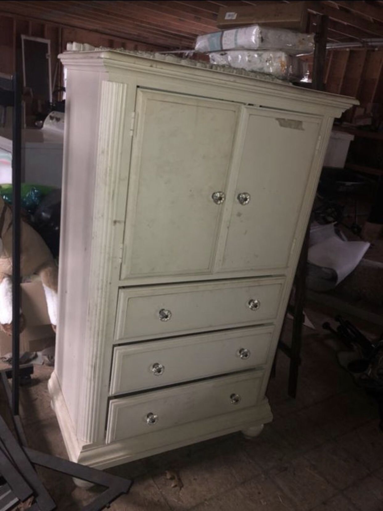 Baby wardrobe and dresser/changing table