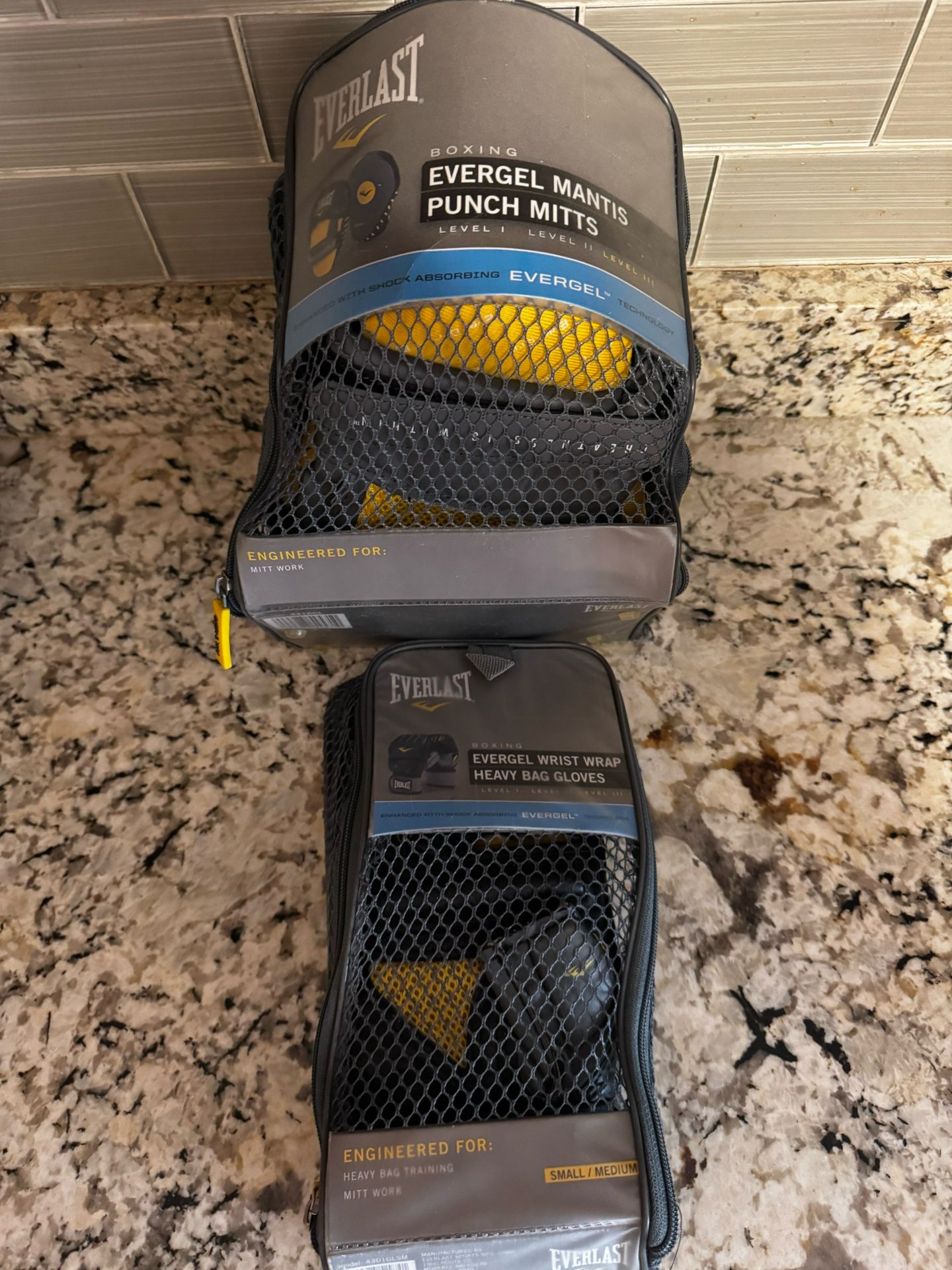 Gloves And Hitting Pads