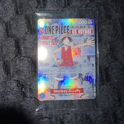 One Piece College Basketball Collectible Card
