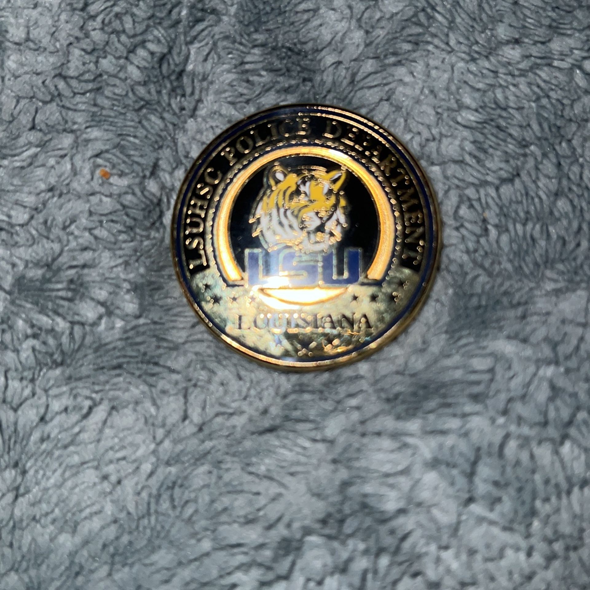 Lesley Ann Bass President LSU Challenge Coin
