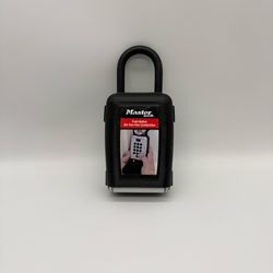 Master Lock 5422D Portable Key Safe Push Button Combination Lock Box