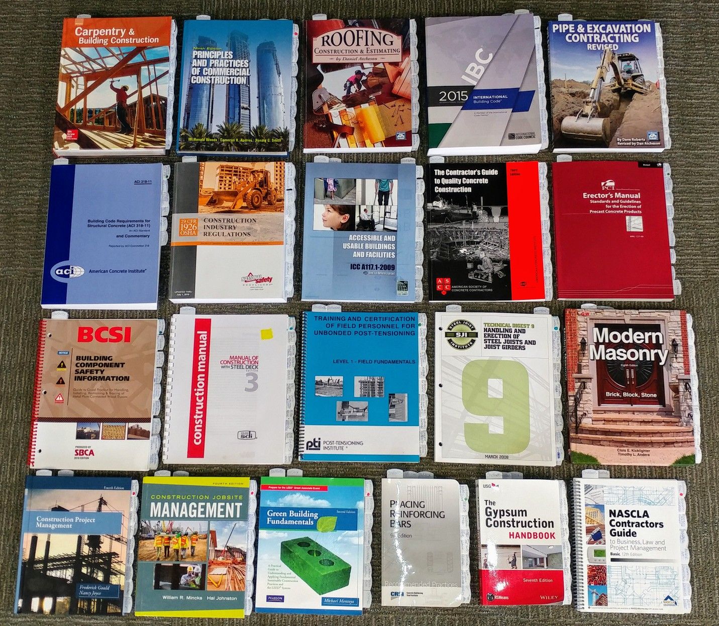 Set of 21 NASCLA Books