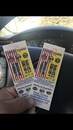 6 BOLETOS