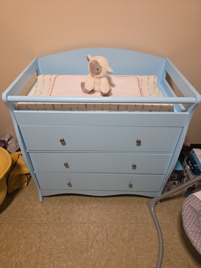 Changing Table With Pad Included