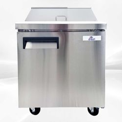 NSF ETL Sandwich Prep Table 27 ins Refrigerator SCL1-E-HC