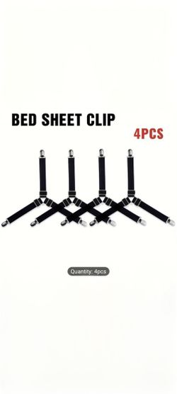 Sheet Holder Clips Set Of 4 - New + Same Day Shipping 