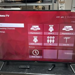 TCL 50S431 50” Roku TV