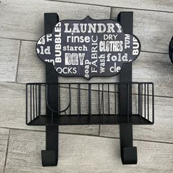 Pieza Decorativa De Pared Para Área De Lavandería 